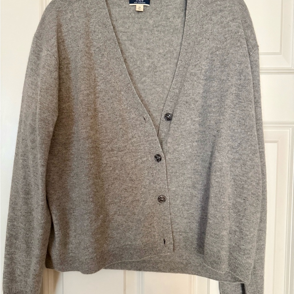 J. Crew Classic Gray Women's Cardigan